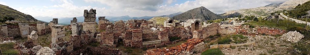 Sagalassos hamam panoramik