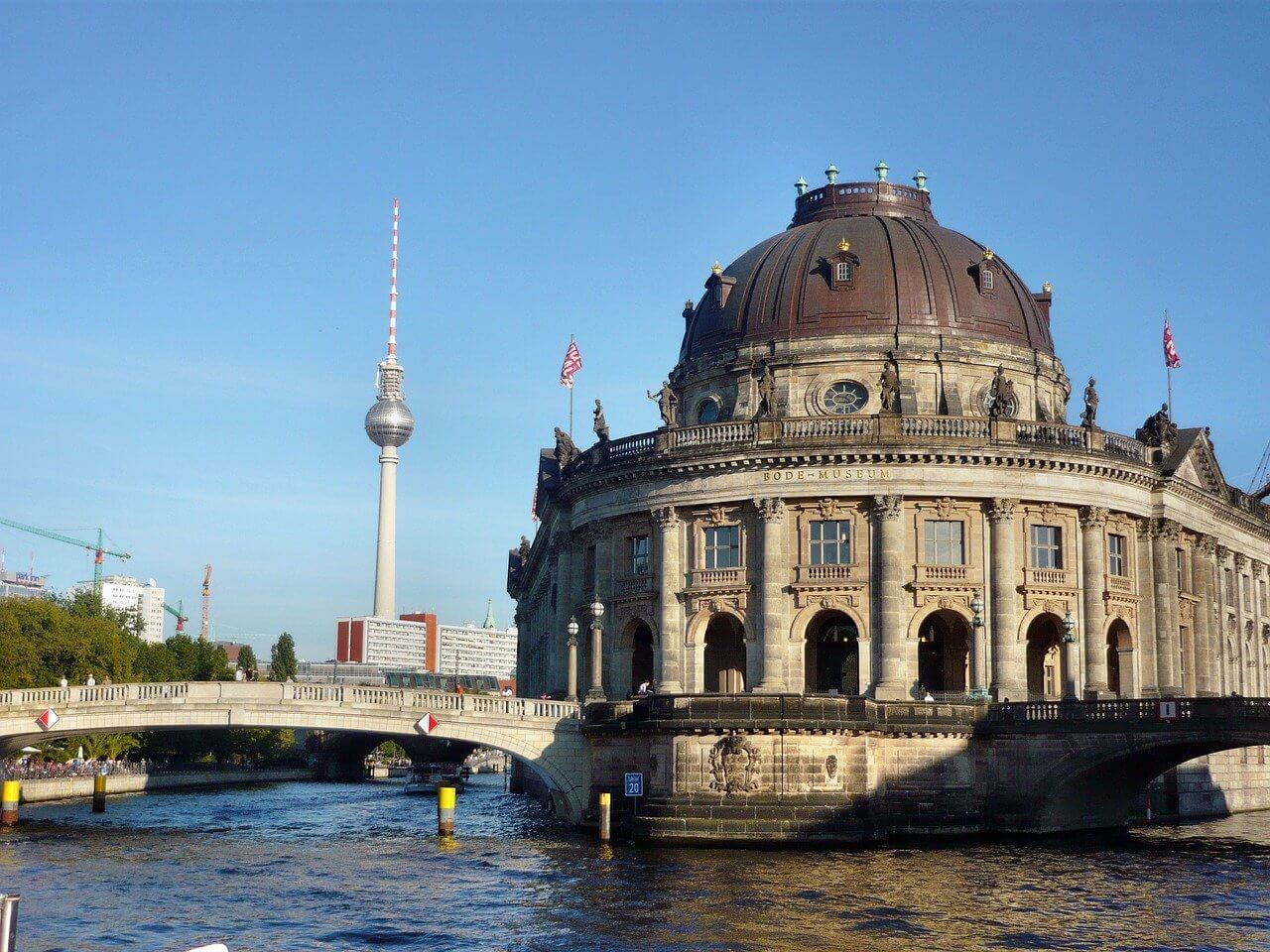 Müze Adası Berlin Museum Island Bode