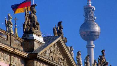 Berlin telekomünikasyon kulesi televizyon kulesi