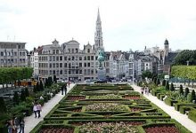 Mont des Arts Brüksel Belçika