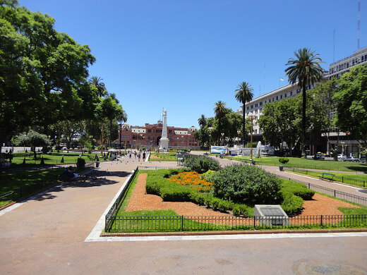 Plaza de Mayo -turrehberin