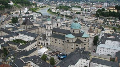 Salzburg Eski Şehir Merkezi