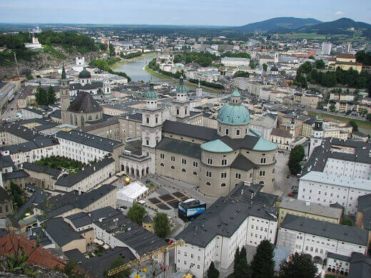 Salzburg Eski Şehir Merkezi