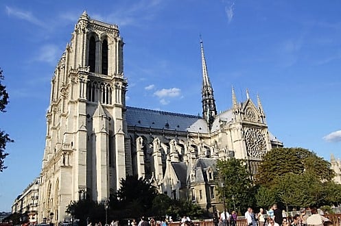 Paris Notre Dame Katedrali