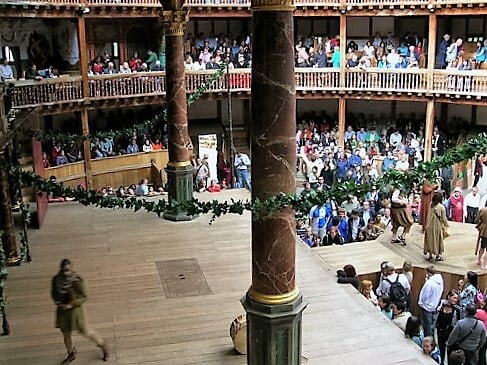 Shakespeare's Globe ve Tate Modern