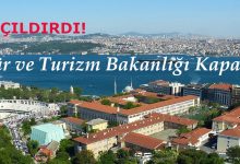 Turizm Bakanlığı Kapatılıyor